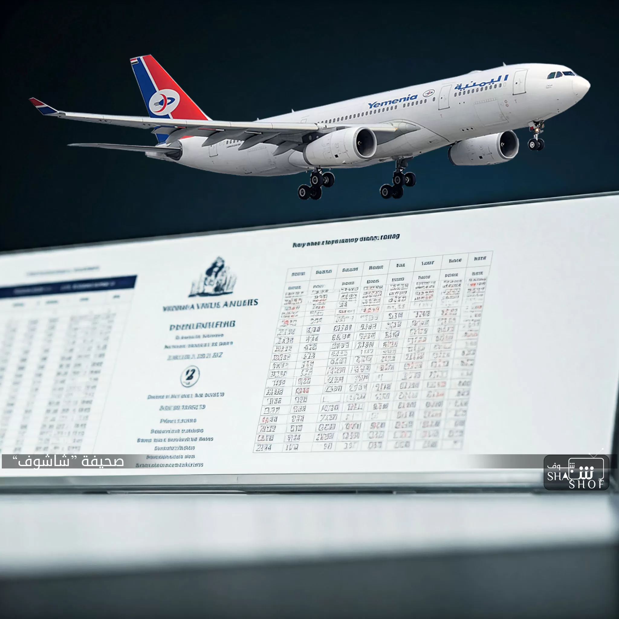 اخبار اليمن اليوم – جدول رحلات طيران اليمنية مباشر